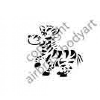 0290 zebra reusable stencil